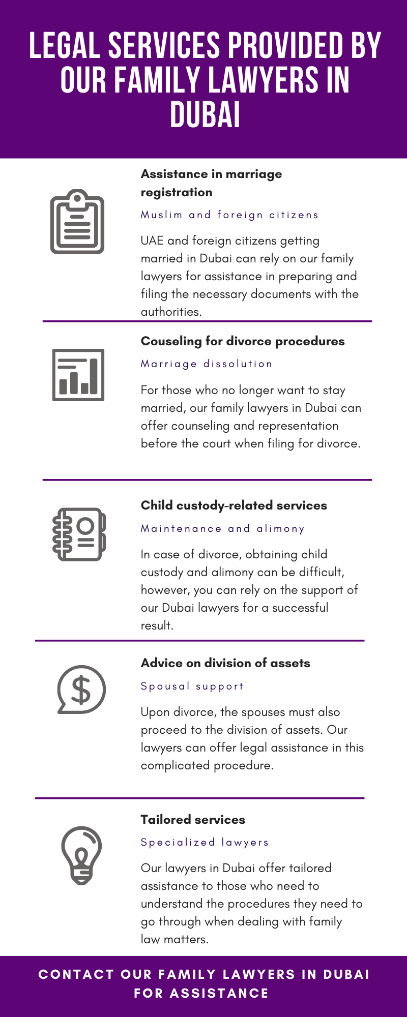 Family Lawyers in Dubai